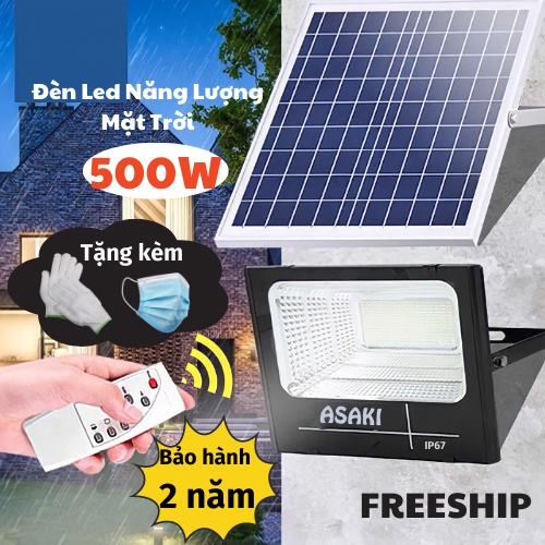 Đèn Led Năng Lượng Mặt Trời Siêu Sáng, Tiết Kiệm Điện, Công Suất Lớn Đèn Toki