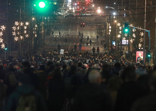 Saslušano 20 osoba uhapšenih na protestu, za 4 pritvor