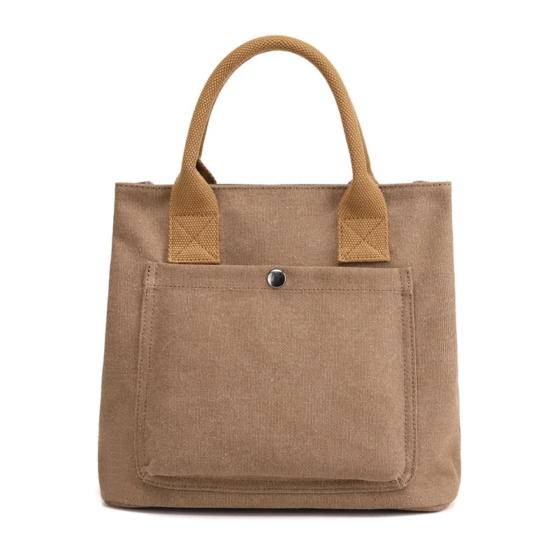 Title 5, Canvas tote bag voor dames met grote capaciteit...