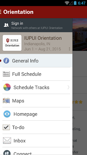 IUPUI Student Orientation