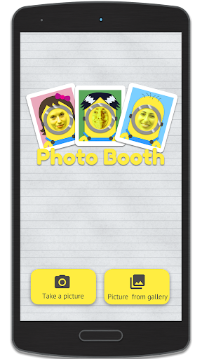 Yellow Photo Booth