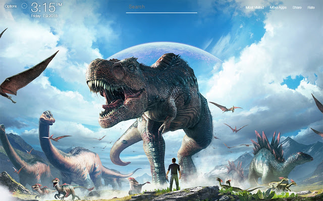 ARK Survival Wallpapers HD New Tab