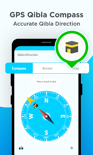 Screenshot Accurate Qibla Direction: Musl