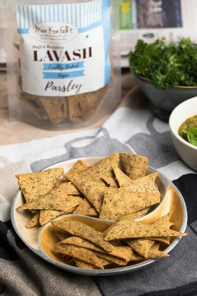 Bajra Rajgira Lavash- Parsley (100gms)