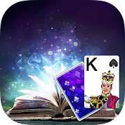 Solitaire Magic book Theme  Icon