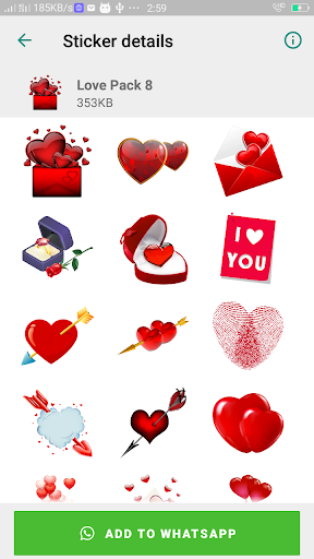 New Love Stickers 2020 - WAStickerApps