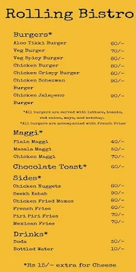 Rolling Bistro menu 2