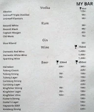 Rooftop Bar-Hotel Shyam Paradise menu 4