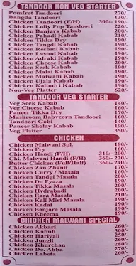 Malwani Dayz menu 5