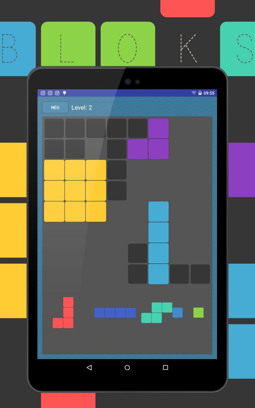 Just Blocks - Fill it up! Screen 3