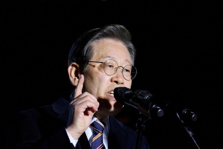 Lee Jae-myung, who narrowly lost the 2022 presidential election, was attacked by an unidentified man while touring the site of a proposed airport, the officials told Reuters.