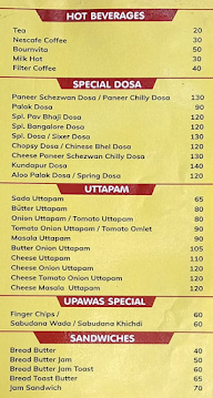 Udupi Family Restaurant menu 3