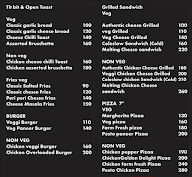 Chinese Mafia menu 1