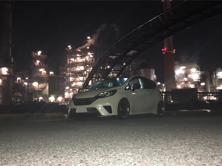 ノートのノートニスモ・山口県・ドライブ・マークX・夜撮影に関するカスタム事例の投稿画像5枚目