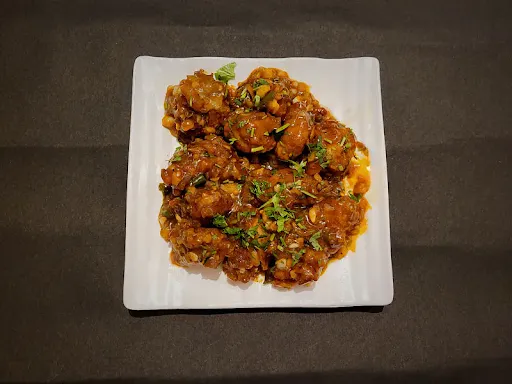 Mushroom Manchurian [Gravy]