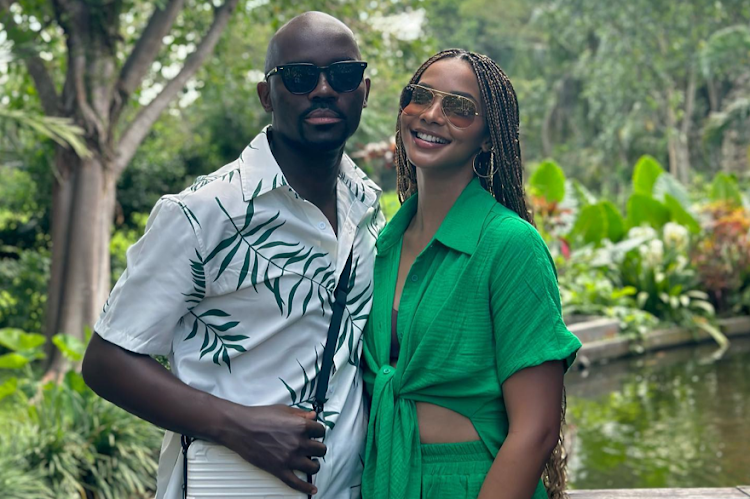 Musa Mthombeni and his wife Liesl Laurie were on holiday in Bali.