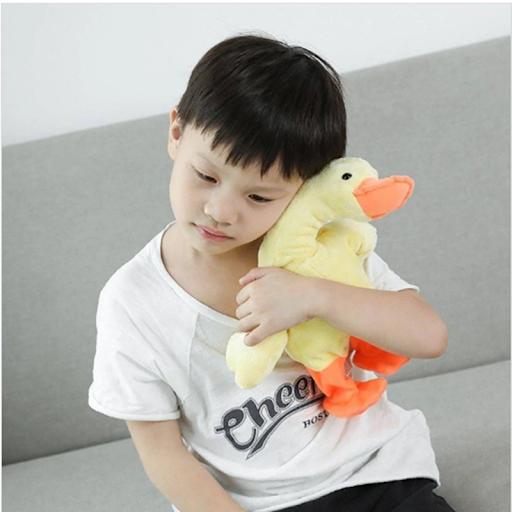 Title 6, Electric walking dancing duck plush toy Christm...