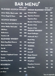 Saroor Bar menu 2