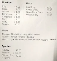 Sk Foods menu 1