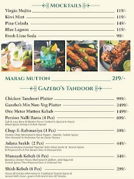 Gazebo- The Mandi Village menu 1