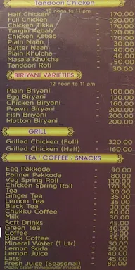 Adhava Mess menu 3