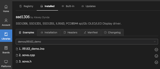 0.96インチ有機ELディスプレイ(SSD1306)