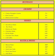 Pet Pooja By Aarzu menu 1