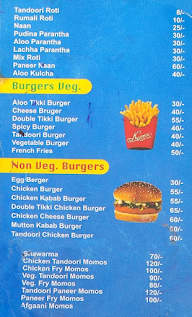 Nazim's menu 3