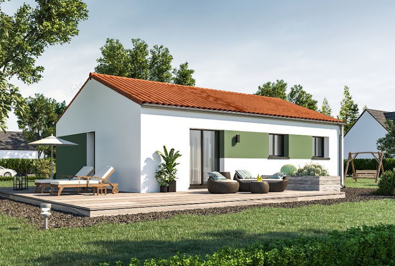  Vente Terrain + Maison - Terrain : 364m² - Maison : 77m² à Pont-Saint-Martin (44860) 