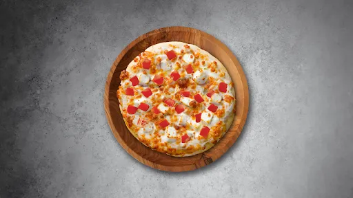 Spicy Paneer Tomato Pizza With Extra Cheese