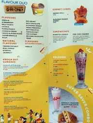 Polar Bear menu 2