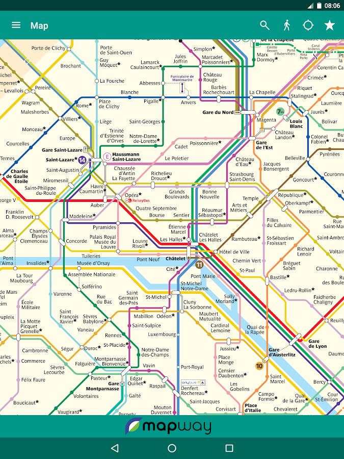 Paris Metro Map and Planner - Android Apps on Google Play