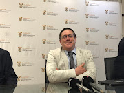 Deputy justice minister John Jeffrey briefs the media on Monday in the wake of a shooting at the Durban regional court last week. 