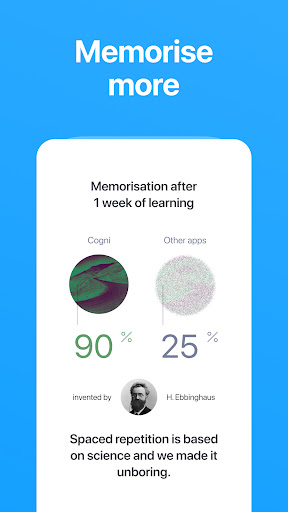 Screenshot Cogni: Study with Flashcards