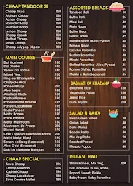 Brahmins menu 4