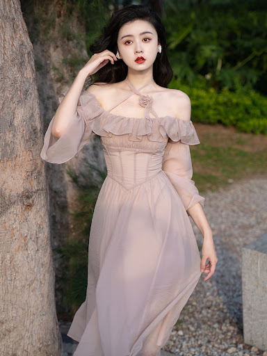 Title 6, Temperament Ruffle Edge Tea Break Dress – Effor...