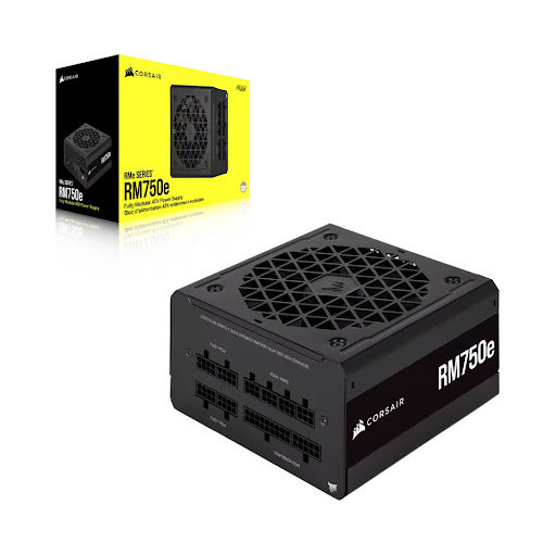 Nguồn máy tính CORSAIR RM750e - 750W - 80 Plus Gold - Full Modular (CP-9020262-NA)