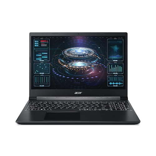 Máy tính xách tay/ Laptop Acer Aspire 7 A715-42G-R05G (NH.QAYSV.007) (AMD Ryzen 5 5500U) (Đen) - Hàng trưng bày