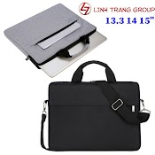 Túi Chống Sốc Có Dây Đeo Và Túi Phụ Cho Laptop - Oz18 Oz90