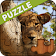 Jeux de puzzle d'animaux icon