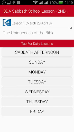 Sabbath School Lesson App For Mac