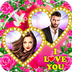 Cover Image of Tải xuống I Love You dual Photo Frame 1.0 APK