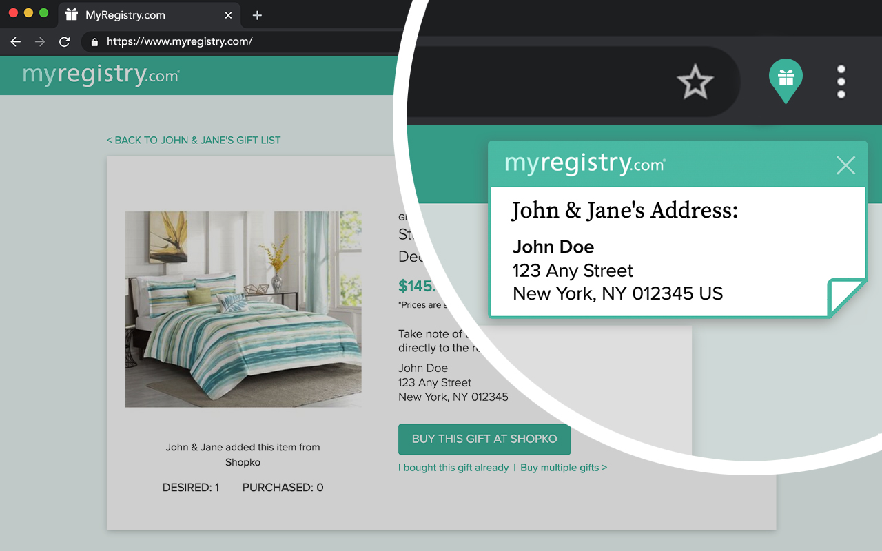 MyRegistry Shipping Address Assist Preview image 2