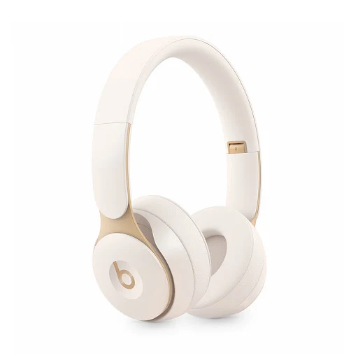 Tai nghe Beats Solo Pro Wireless Noise Cancelling Headphones - Ivory, MRJ72ZP/A