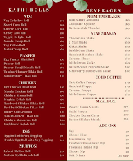 Kathi Queen menu 1