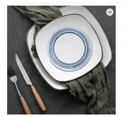 Title 1, Restaurant Pasta Fruit Matte Ceramic Rib Plate....