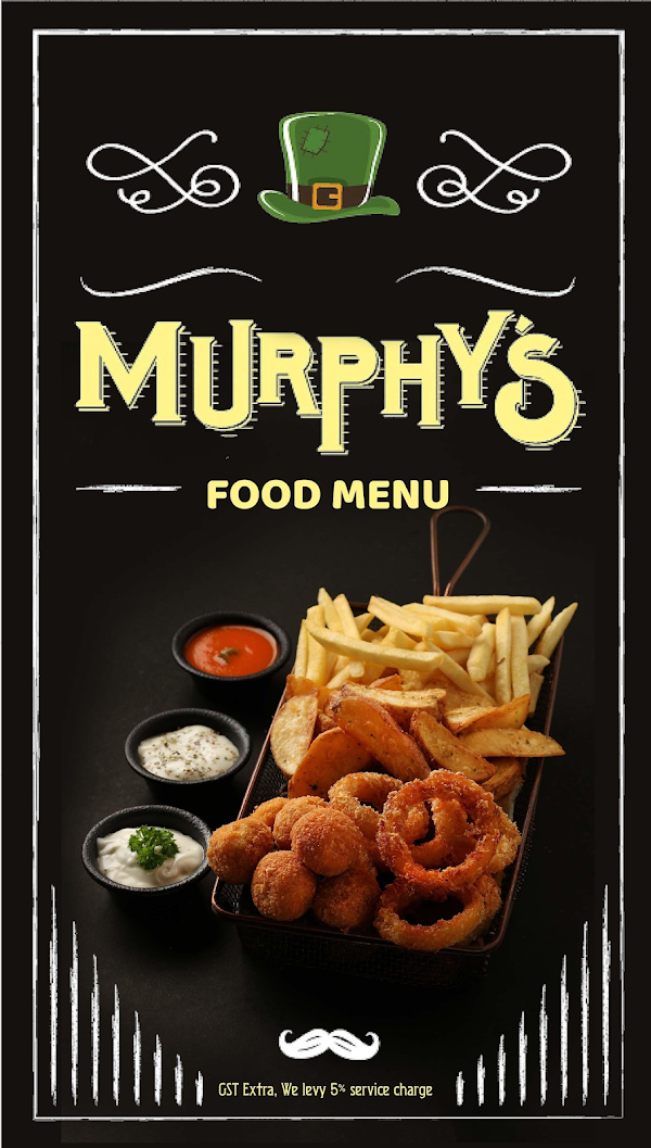 Murphy's Brewhouse - The Paul menu 