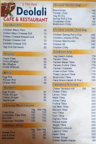 Deolali Cafe & Restaurant menu 2