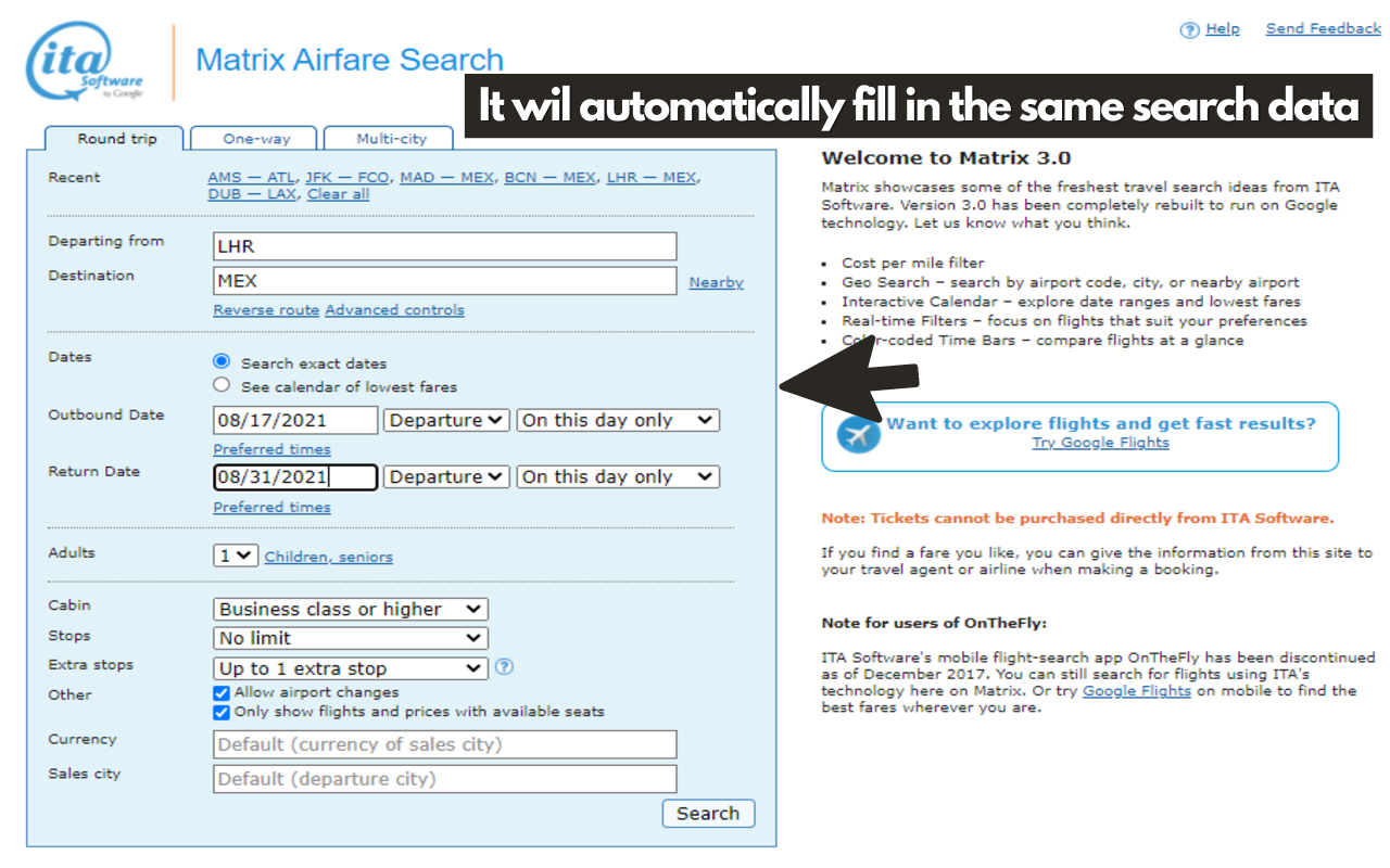 Flight Rules Finder Preview image 1