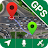 GPS Navigation Map Route Find icon